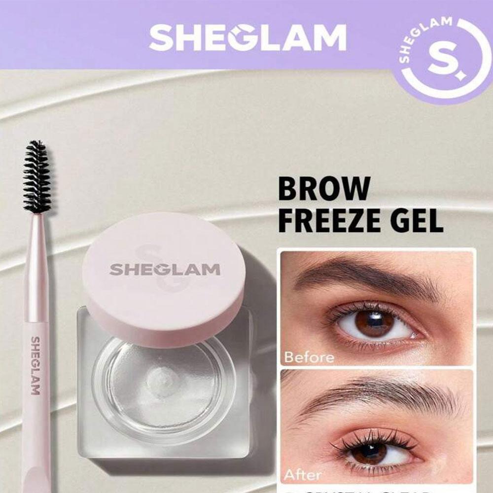 صابون ابرو شیگلم SHEGLAM مدل SET ME UP BROW HOLD - CRYSTAL CLEAR